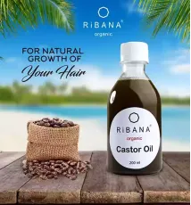 Ribana Organic Castor Oil - 200 Ml